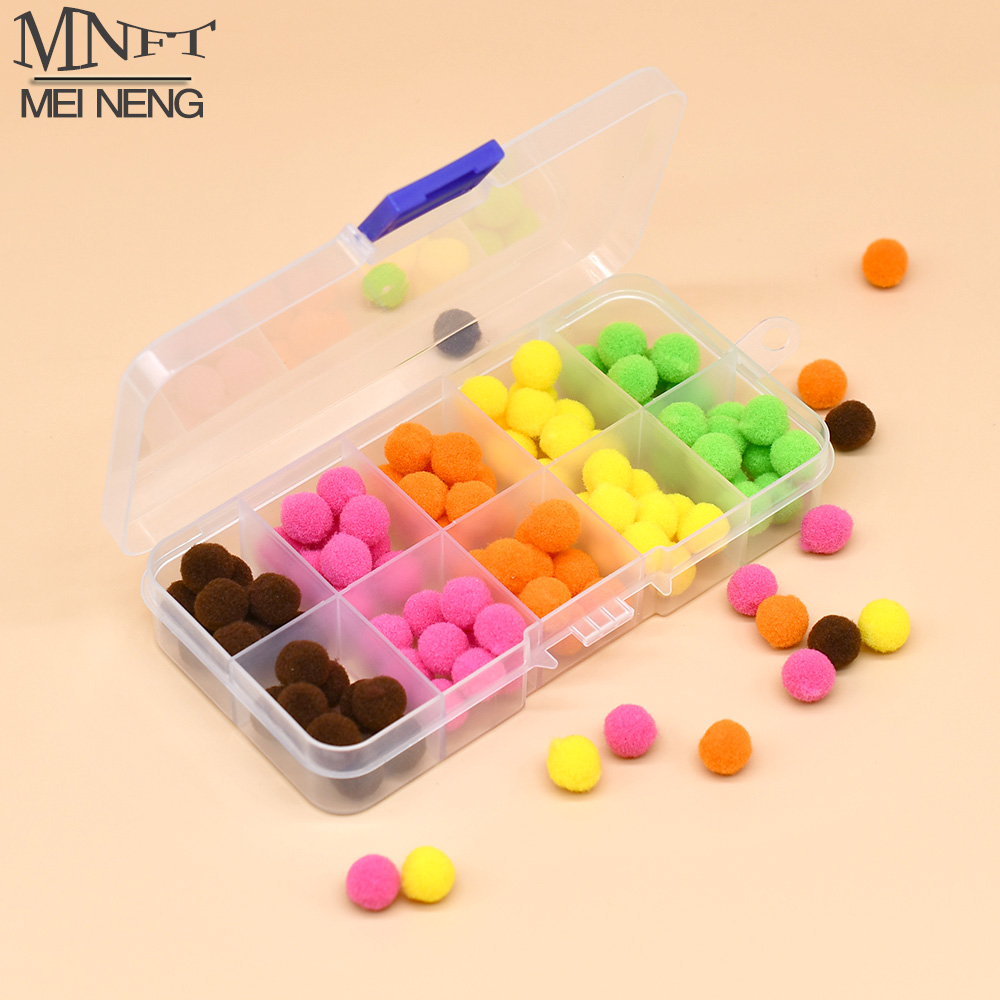 Fishing Hook Assortment - MNFT 混合色 100 個/箱 Glo-Bug エッグフライニンフ釣りトラウトフライタイイングルアー材料