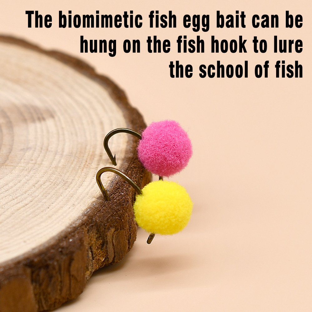 MNFT 混合色 100 個/箱 Glo-Bug エッグフラ - Fishing Hook Assortment のレビューと価格