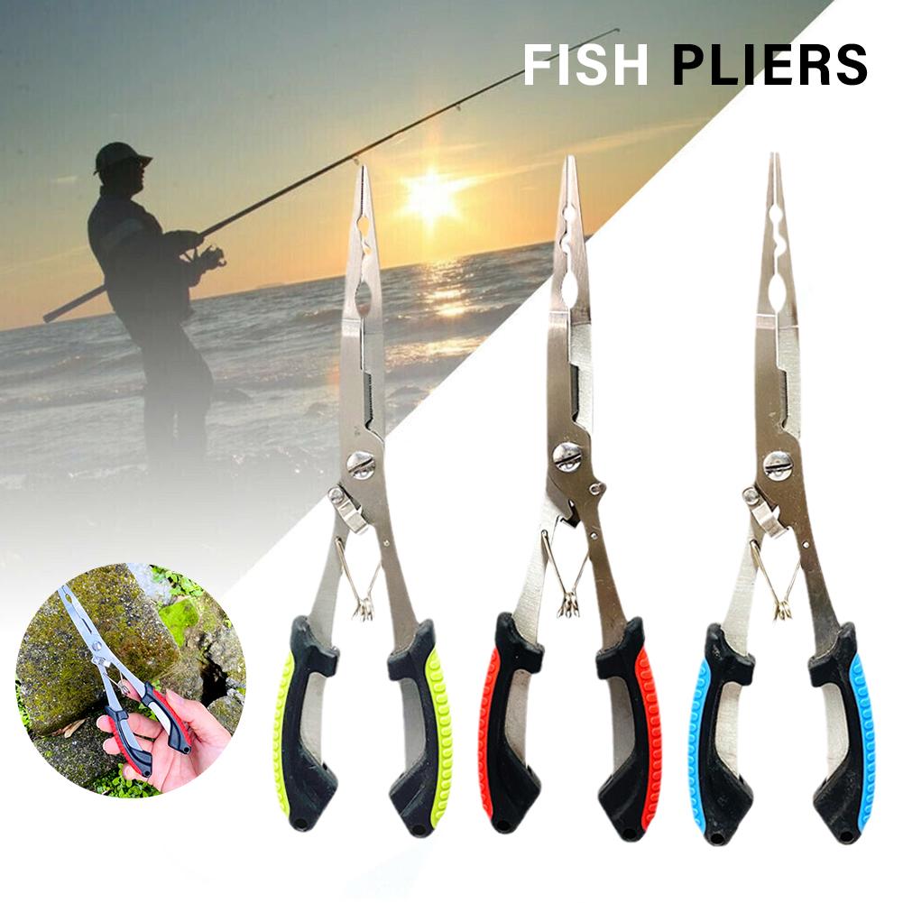 釣り用プライヤー、長鼻型、ステンレス製、フック外し、釣り糸の - Fishing Hook Remover のレビューと価格