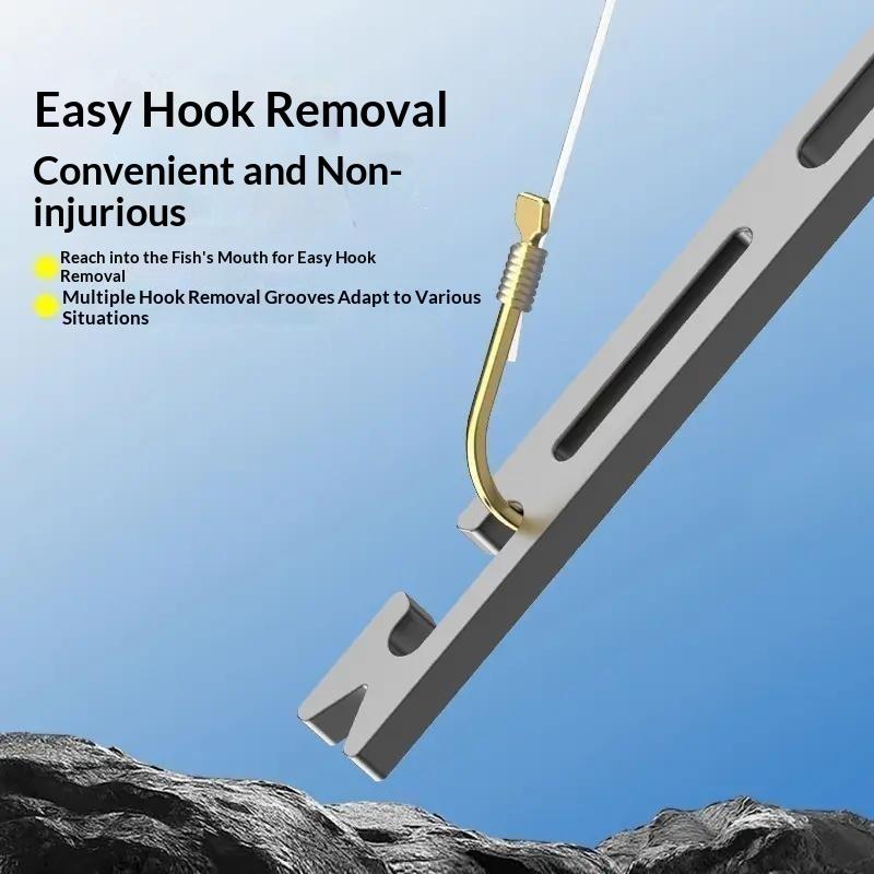 大人気！6つの機能が1つになったステンレス製釣り針外し、結び - Fishing Hook Remover のレビューと価格